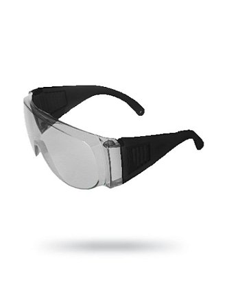 Óculos de Proteção Sobrepor Visita Incolor sem tratamento