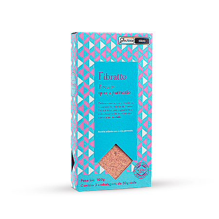 Biscoito Queijo Parmesão 100g (2 x 50g)