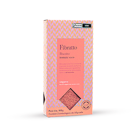 Biscoito Tomate Seco 100g (2 x 50g)