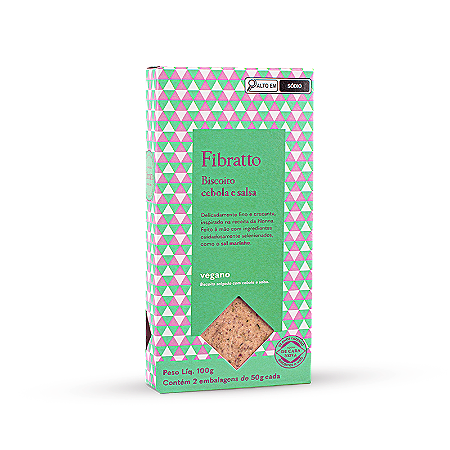 Biscoito Cebola e Salsa 100g (2 x 50g)