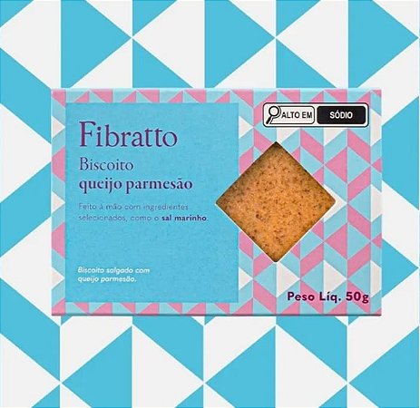 Biscoito queijo parmesão 50g