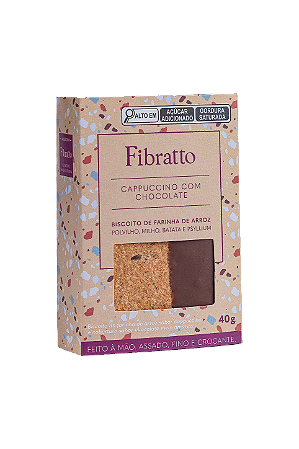 Biscoito Cappuccino com Chocolate 40 g