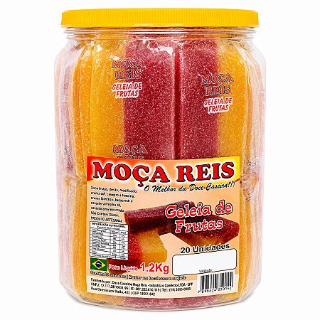 Geléia de Frutas Moça Reis 1,2kg