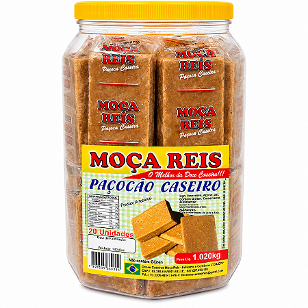 Paçocão Caseiro Moça Reis 1,02kg