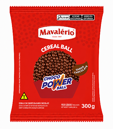 Choco Power Ball Mini Sabor Chocolate 300gr