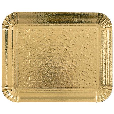 Bandeja Laminada Ouro Nº4 Regina Festas