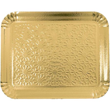 Bandeja Laminada Ouro Nº6 Regina Festas