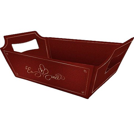 Cesta Rígida Para Presente Toque De Amor Regina Festas
