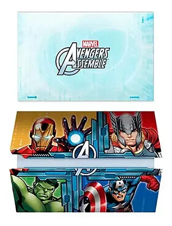 Convite Vingadores Avengers Animated Regina Festas