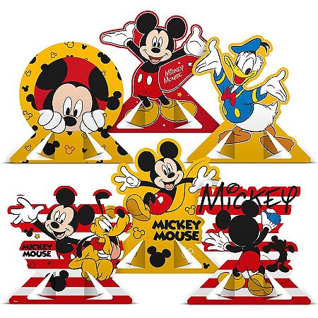 Decoração De Mesa Mickey Mouse Regina Festas