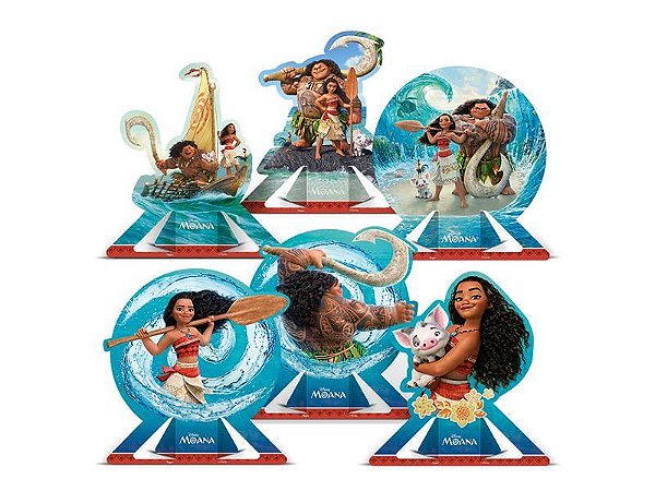 Decoração De Mesa Moana Regina Festas