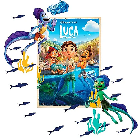 Kit Decorativo Luca Regina Festas