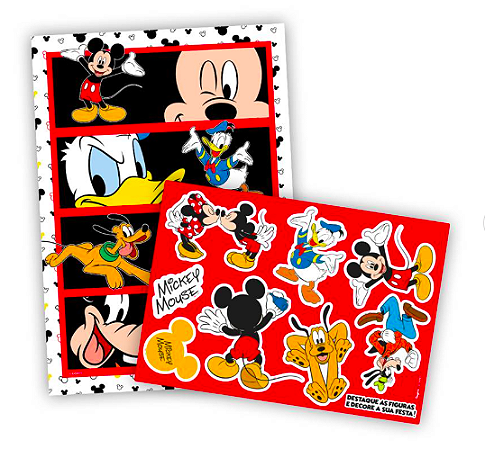Kit Decorativo Mickey Mouse Regina Festas