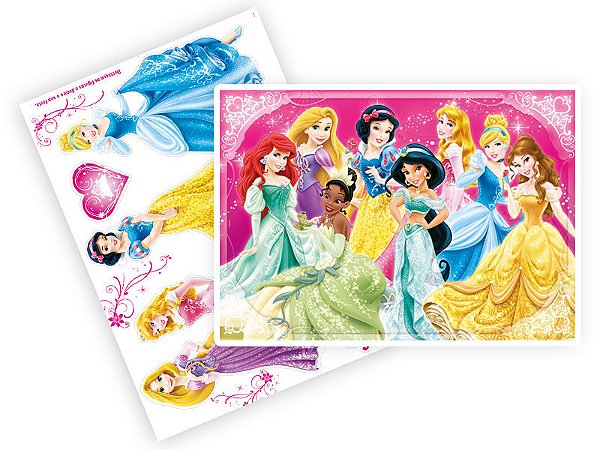 Kit Decorativo Princesas Disney Regina Festas