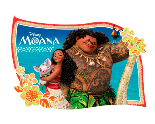 Painel Decorativo 126x88cm Moana Regina Festas