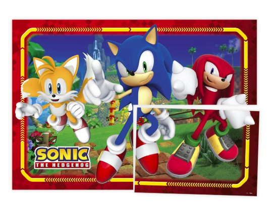 Painel Decorativo 126x88cm Sonic Regina Festas