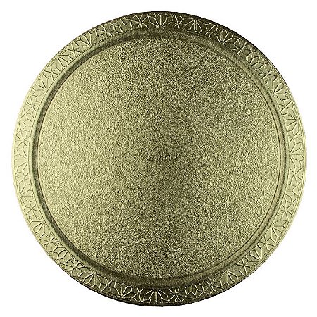 Cakeboard Redondo Ouro 32cm Regina Festas