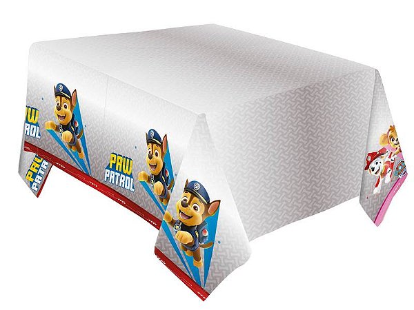 Toalha Papel 120x220cm Patrulha Canina Regina Festas