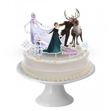 Decoração De Bolo Disney Frozen Regina Festas