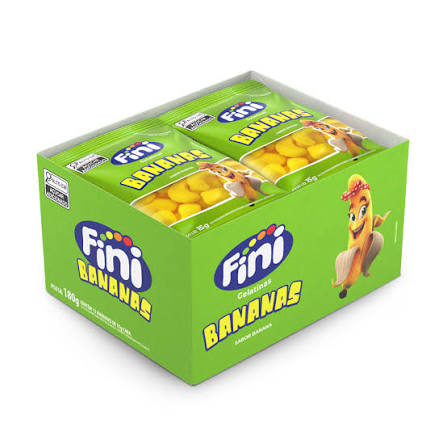 Mini Bananas 12x15gr Fini