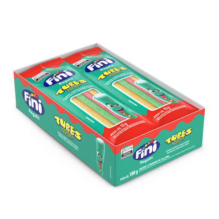 Tubes Três Cores Azedinho 12x15gr Fini