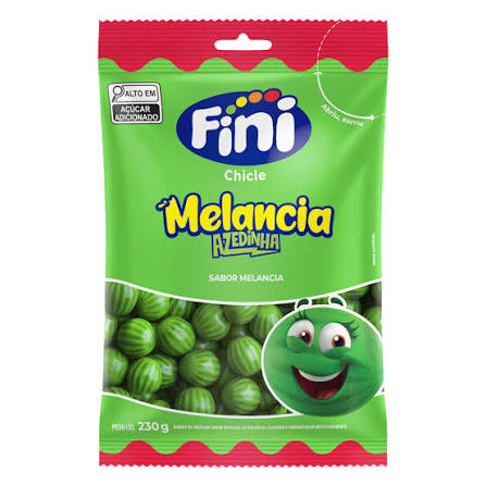 Chicle Melancia Azedinha 230gr Fini
