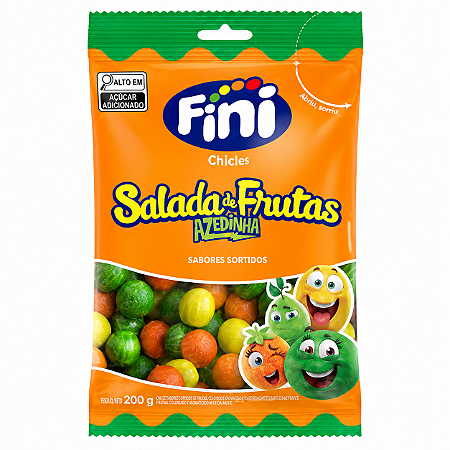 Chicle Salada De Frutas Azedinhas 230gr Fini