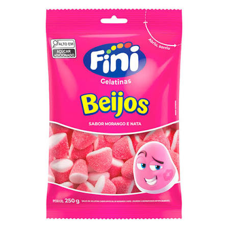 Beijos De Morango 250gr Fini