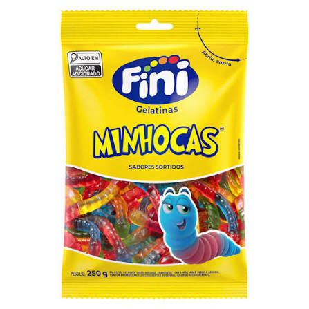 Minhocas 250gr Fini
