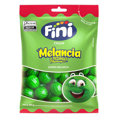 Chicle Melancia Azedinha 80gr Fini