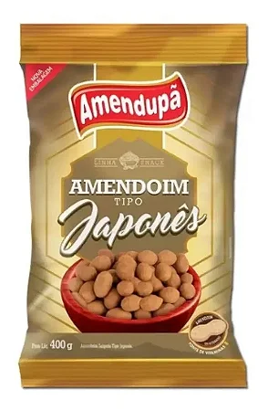 Amendoim Japonês Amendupã 400gr