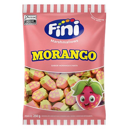 Marshmallow Morango 250gr Fini