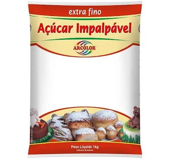 Açúcar Impalpável Arcolor 1kg