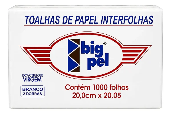 Papel Toalha Interfolhas Celulose Big Pel