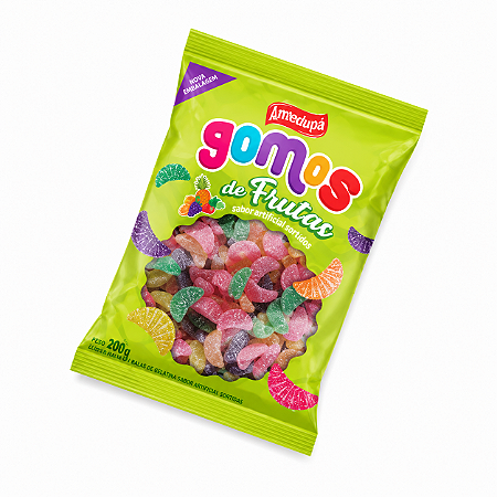 Gomos Frutas Amendupã 400gr