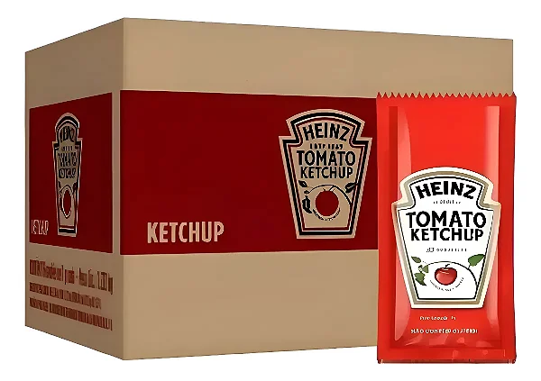 Ketchup Heinz Sachê 7gr Caixa C/144