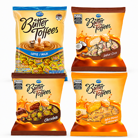 Balas Butter Toffes Arcor 400gr