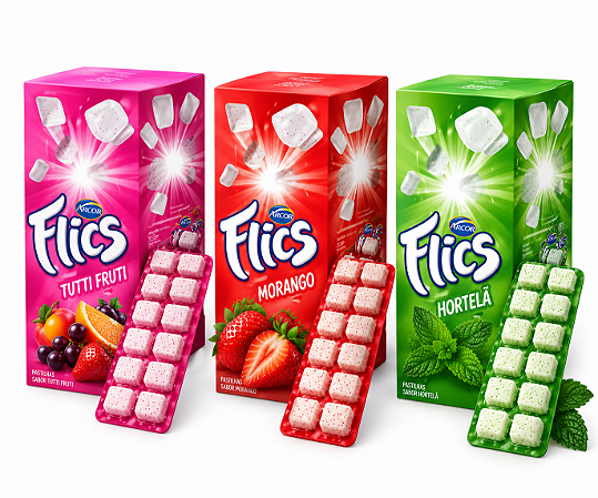 Chicletes Flics Arcor