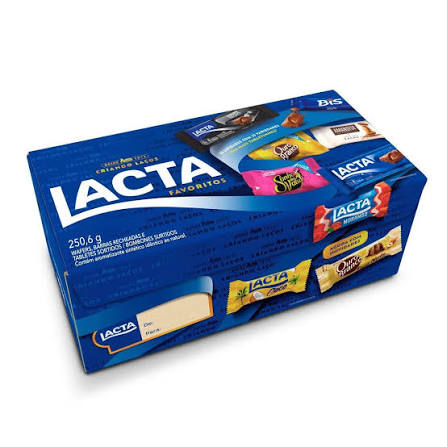 Bombons Lacta Favoritos Mix Variedades 250,6gr