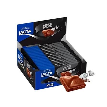 Chocolate Lacta Diamante Negro 20gr C/20