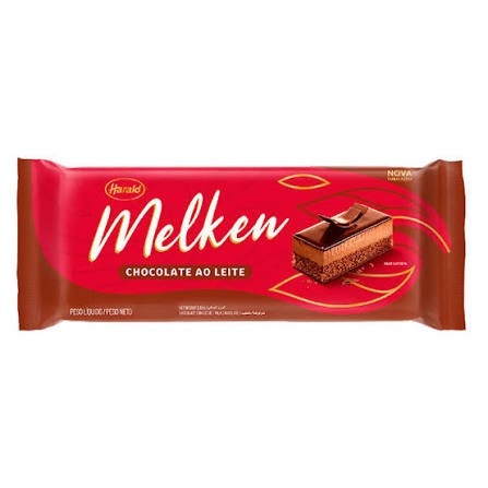 Chocolate Melken Ao Leite Em Barra 1,010kg