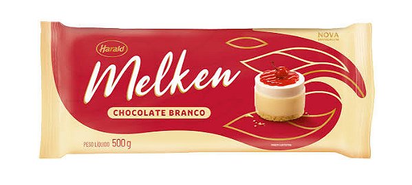 Chocolate Melken Branco Em Barra 500gr