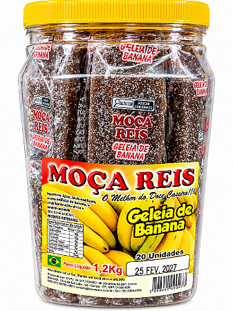 Geléia De Banana Moça Reis 1,2kg