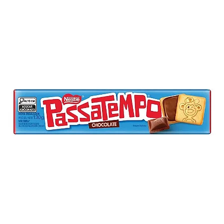 Biscoito Recheado Chocolate Passatempo Nestlé 130gr