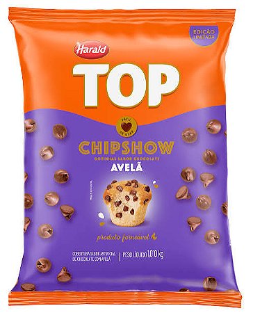 Chipshow TOP Chocolate Com Avelã 1,010kg