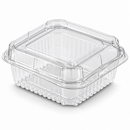 Pote Prafesta Mini Doce Quadrado Articulado 130ml C/10