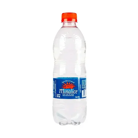 Água Mineral Minalice Com Gás 500ml C/12