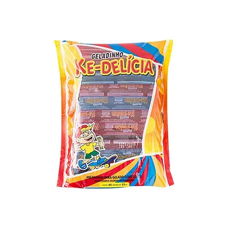 Geladinho Ke-Delícia 55gr C/40