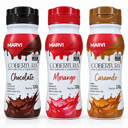 Coberturas Para Sorvetes Marvi 190gr