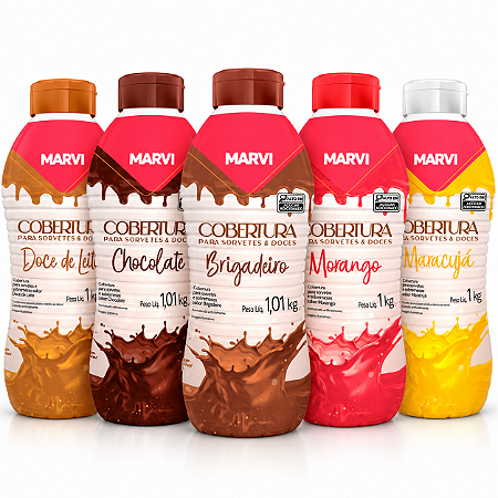 Coberturas Para Sorvetes Marvi 1kg